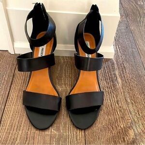 Steve Madden Wedge Sandal - Leather